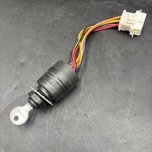 Vintage Marine Boat Ignition Key Switch Assembly Waterproof Shroud Pigtail Plug